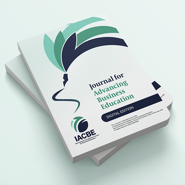 Journal for Advancing Business Education Edition Cover | Published by IACBE